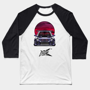 SUBARU IMPREZA WRX GC8 BUGEYE violet Baseball T-Shirt